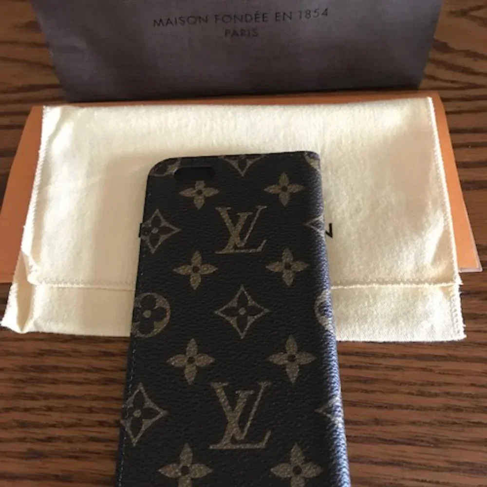 Authentic Louis Vuitton iPhone 6+ folio cover
